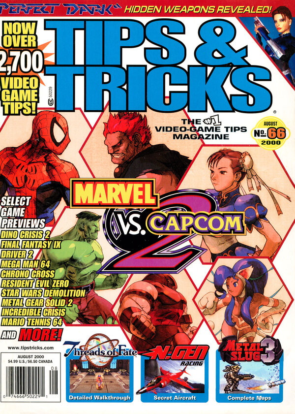 Tips & Tricks Issue 066 (August 2000) cover